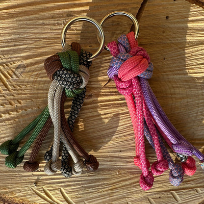 Schlüsselanhänger Diamantenknoten